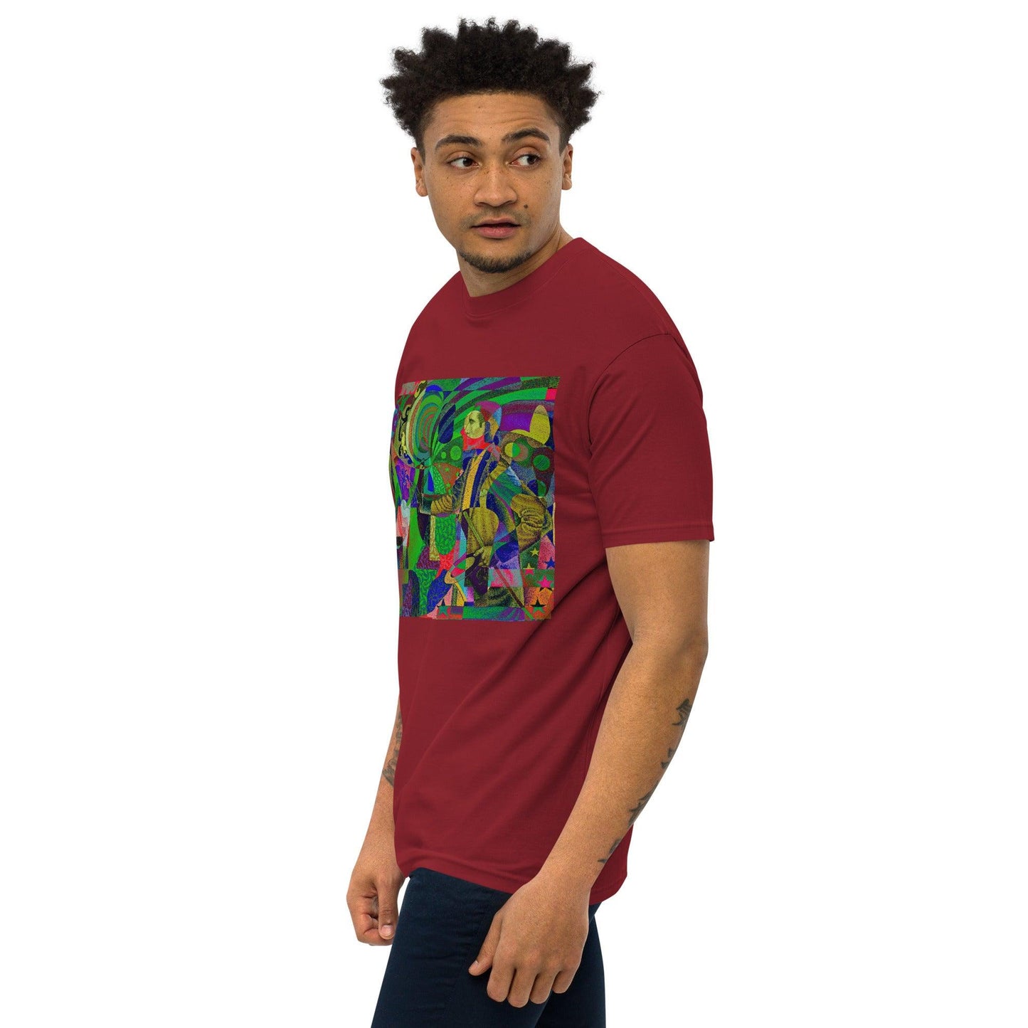 Men’s premium heavyweight tee - Premium  from Elementologie - Just $29.99! Shop now at Elementologie