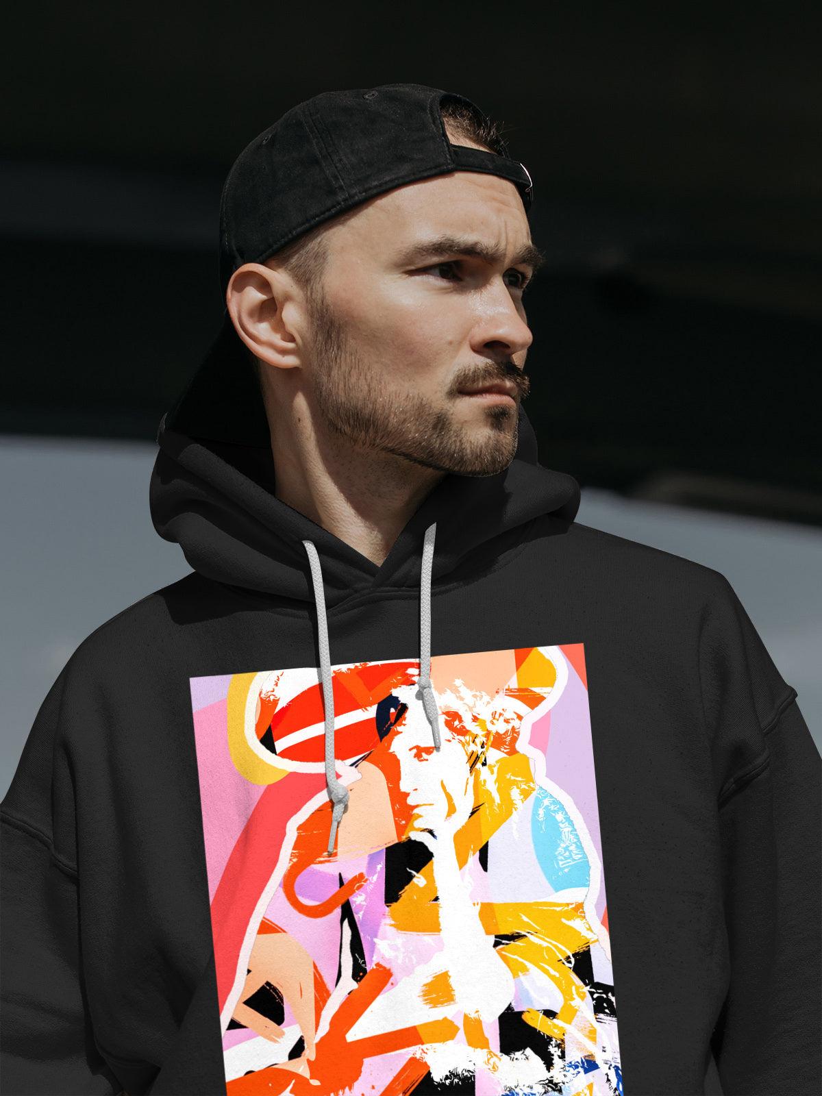 Unisex Hoodie-Why are you here? by Edward Martin - Elementologie