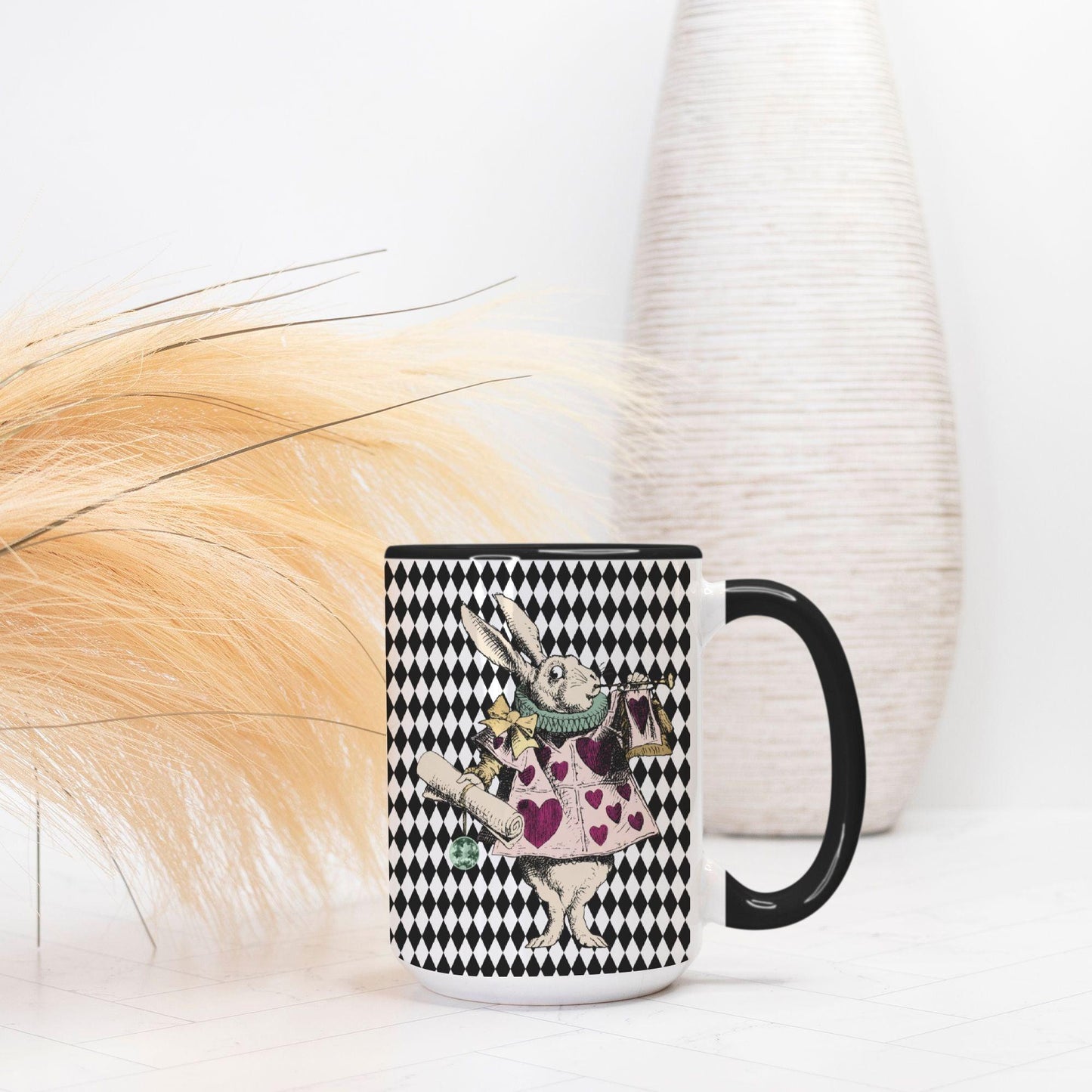 Coffee Mug Deluxe 15oz. -Wonderland Collection - Premium  from Elementologie - Just $18! Shop now at Elementologie