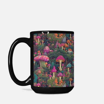 Coffee Mug Deluxe 15oz. -Magic Mushroom Collection - Premium  from Elementologie - Just $18! Shop now at Elementologie