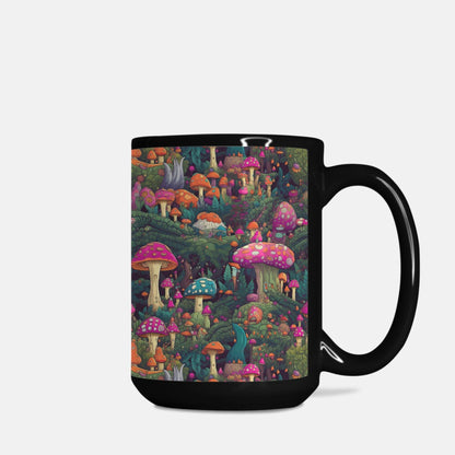 Coffee Mug Deluxe 15oz. -Magic Mushroom Collection - Premium  from Elementologie - Just $18! Shop now at Elementologie
