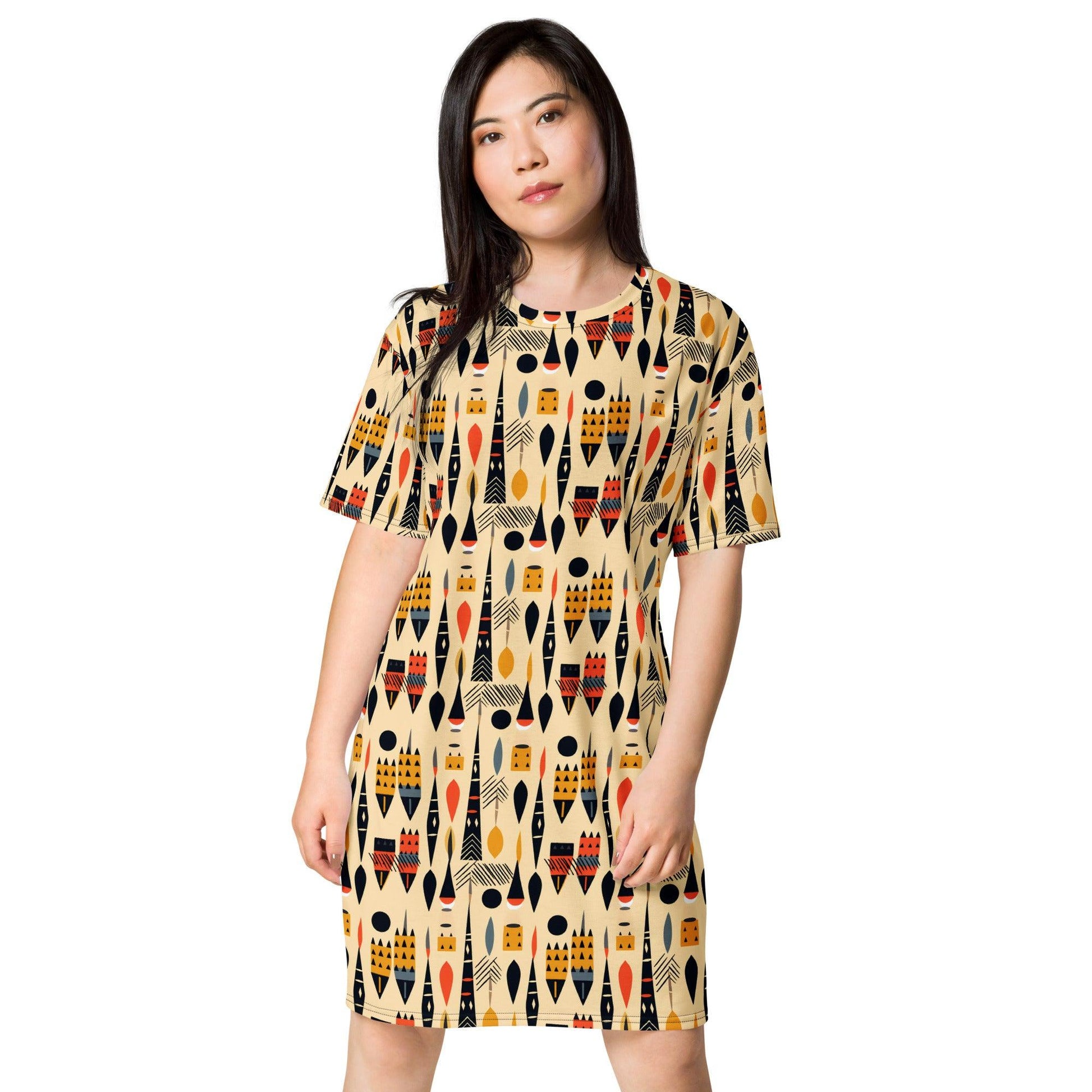 T-shirt Dress - Premium  from Elementologie - Just $42.95! Shop now at Elementologie