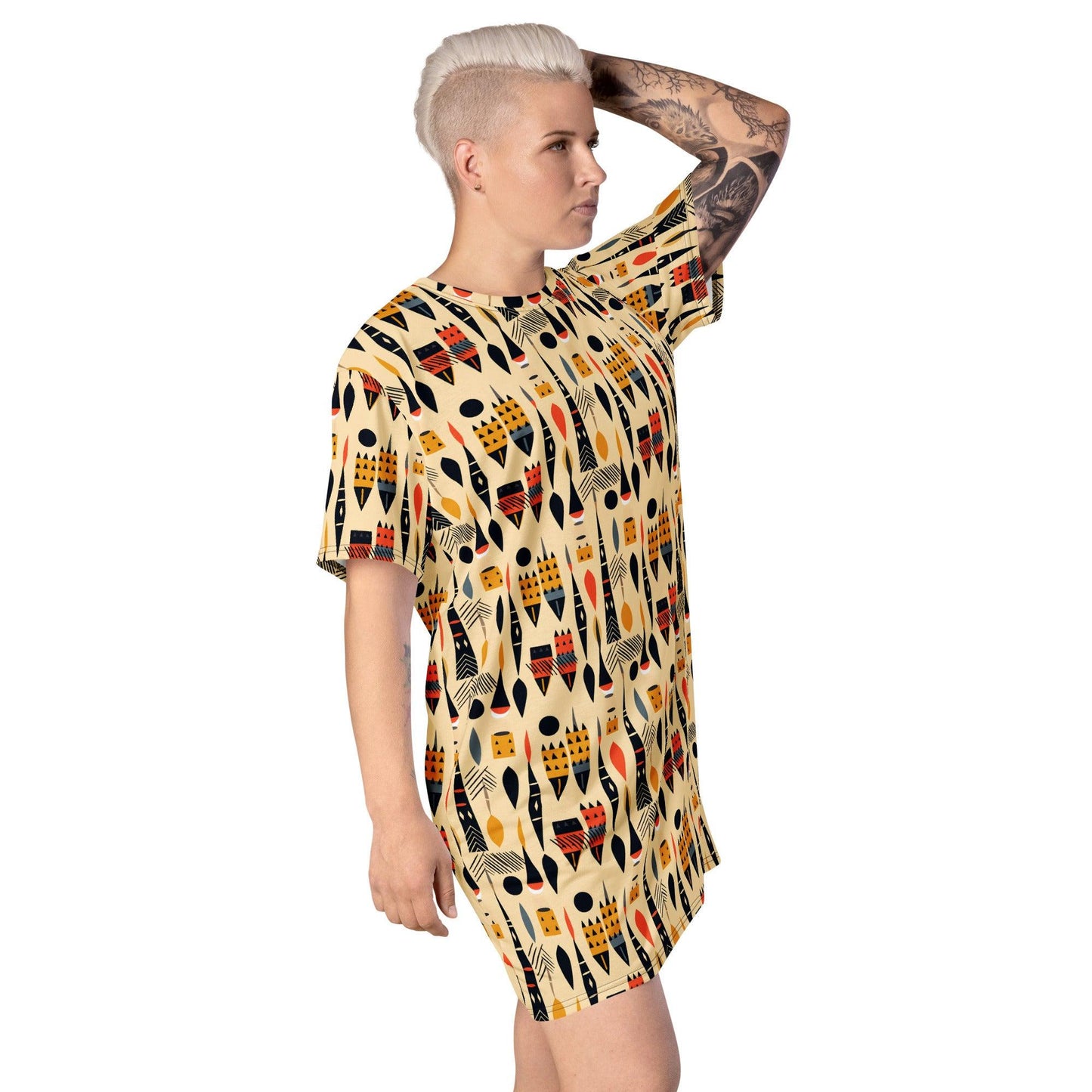 T-shirt Dress - Premium  from Elementologie - Just $42.95! Shop now at Elementologie