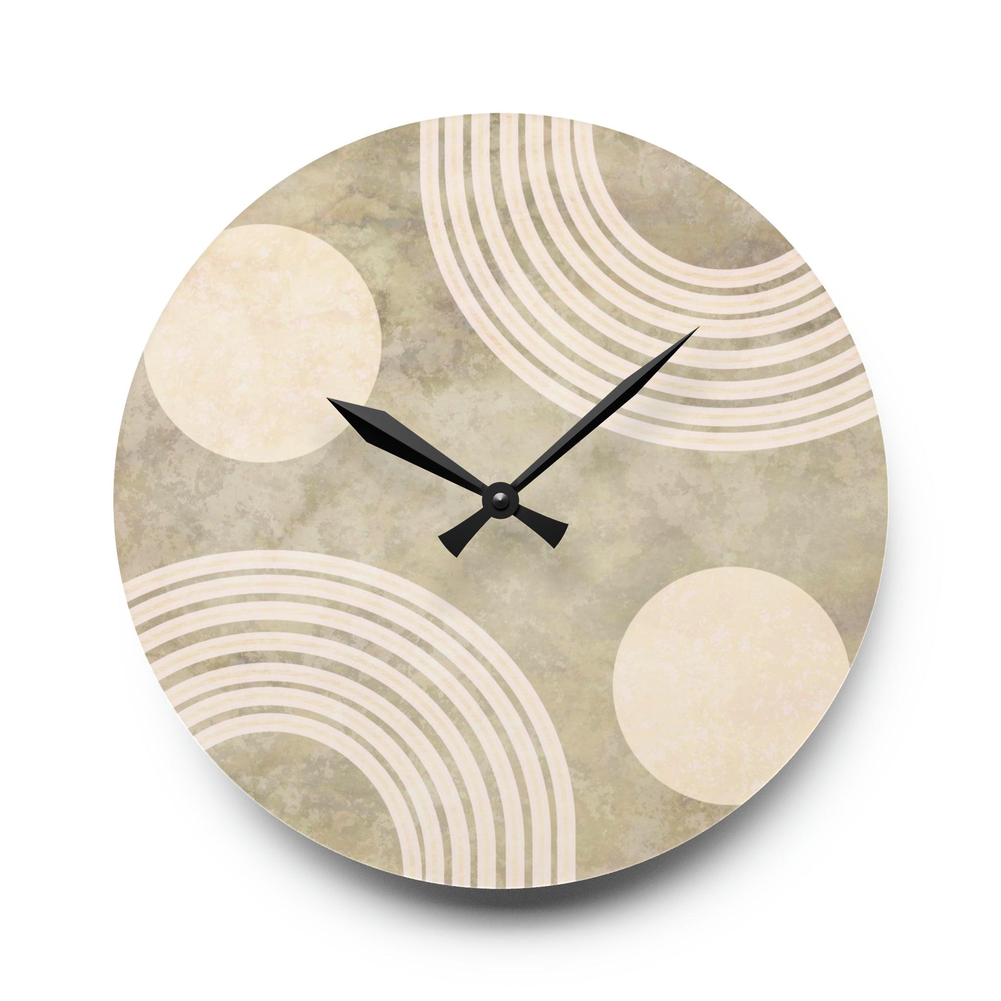 Acrylic Wall Clock-Balance - Elementologie