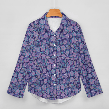 Cropped Hem Shirt from Elementologie®-Punjab - Premium  from Elementologie - Just $28.99! Shop now at Elementologie