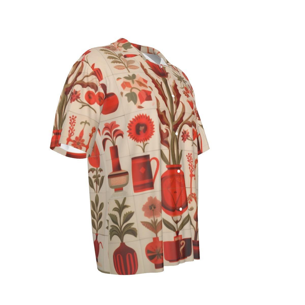 Men's Short Sleeve Shirt-Bloom Where Planted - Premium  from Elementologie - Just $24.99! Shop now at Elementologie