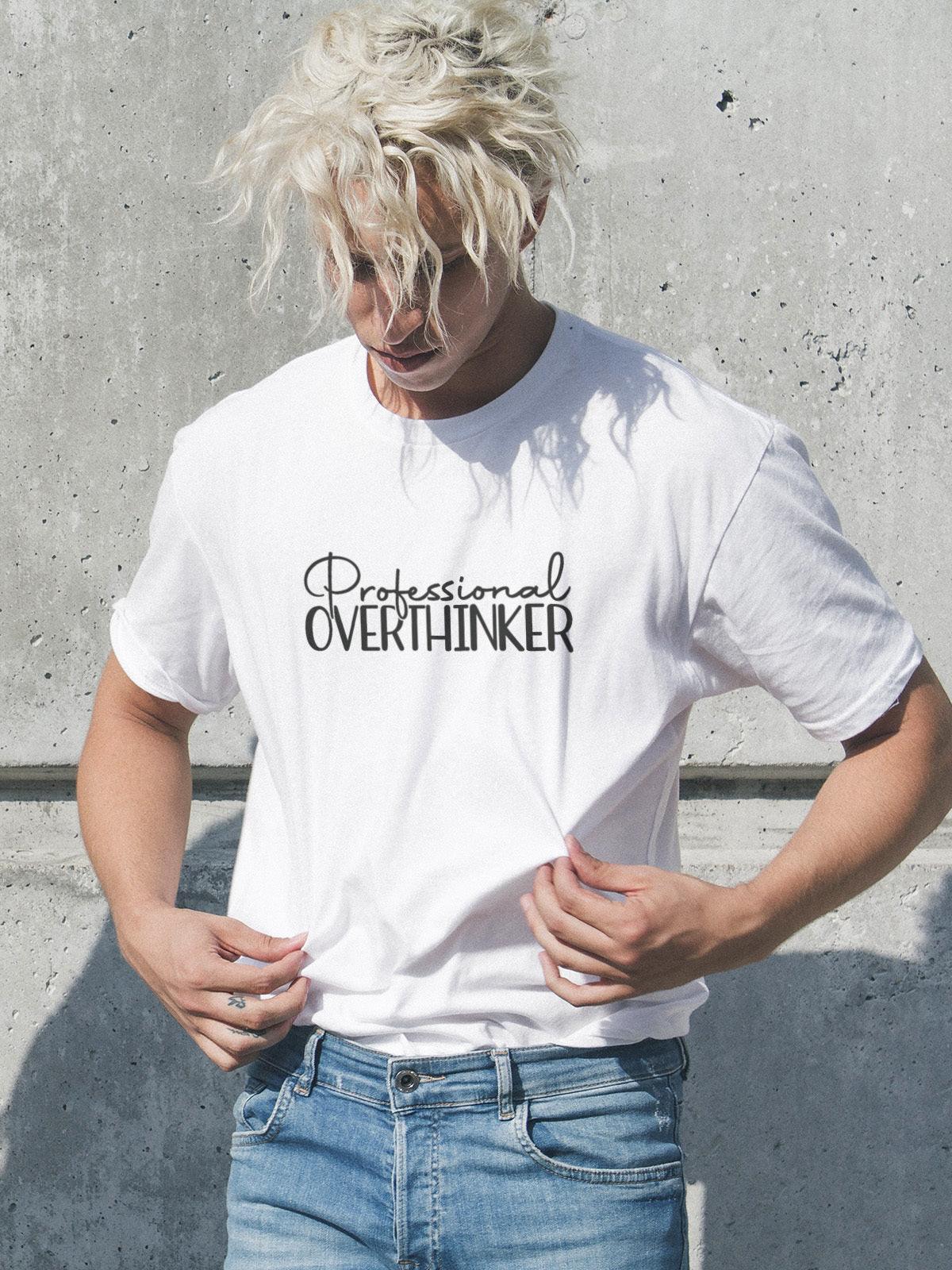 Men's Premium Short Sleeve Tee-Professional Overthinker - Premium  from Elementologie - Just $28.99! Shop now at Elementologie