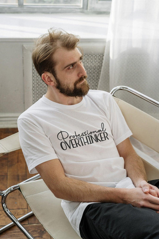 Men's Premium Short Sleeve Tee-Professional Overthinker - Premium  from Elementologie - Just $28.99! Shop now at Elementologie