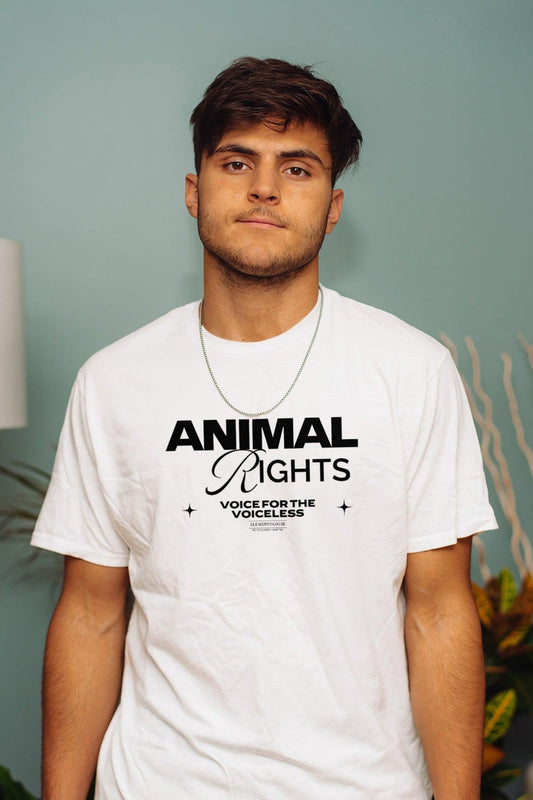 Men's Premium Short Sleeve Tee-Animal Rights - Premium  from Elementologie - Just $28.99! Shop now at Elementologie