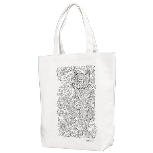 Large Canvas Bag With Shoulder Strap-pURR-fECT - Premium  from Elementologie - Just $25.99! Shop now at Elementologie