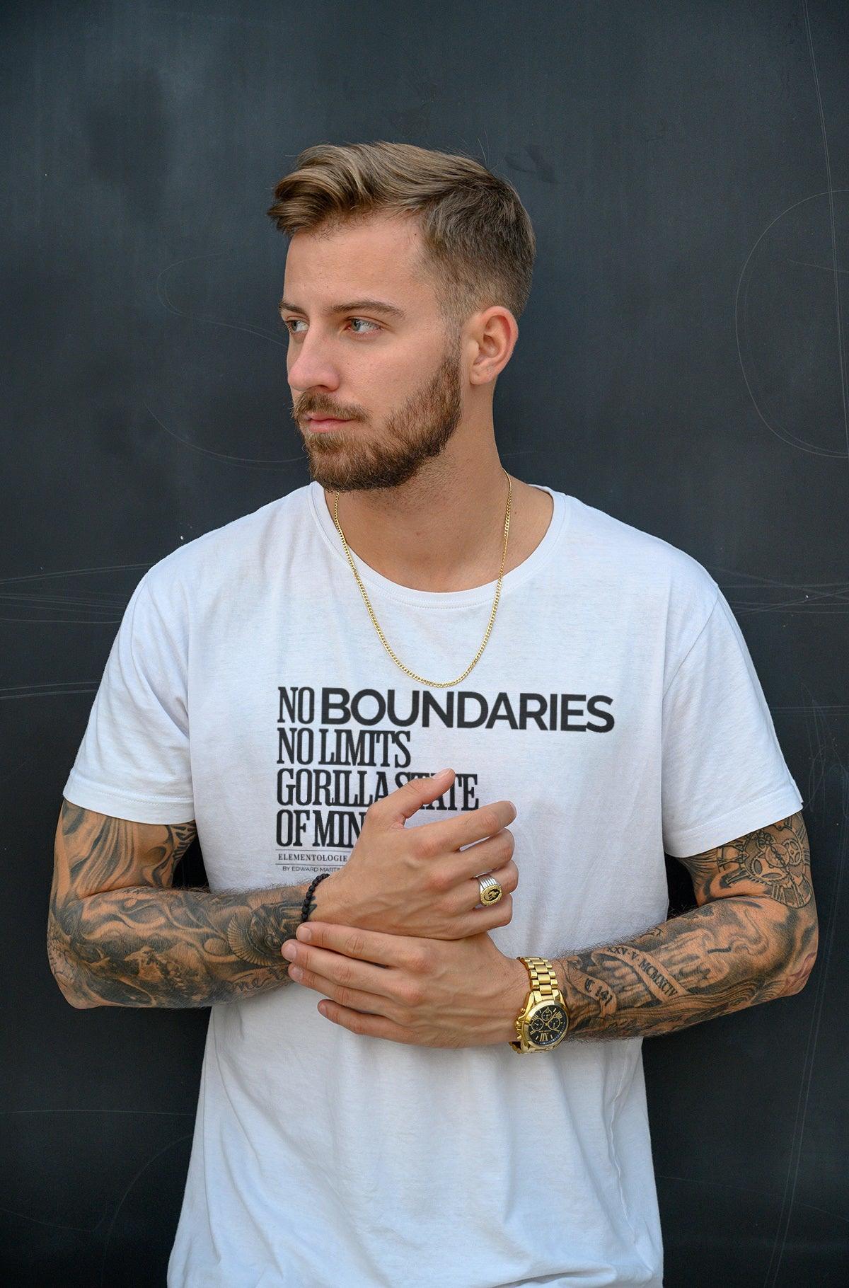 Max Heavyweight Short Sleeve Sleeve-No Boundaries - Premium  from Elementologie - Just $32.99! Shop now at Elementologie