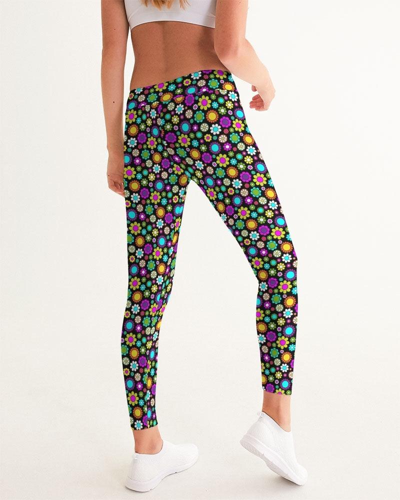 Women's Yoga Pants-Itsy Bitsy - Premium  from Elementologie - Just $44.95! Shop now at Elementologie