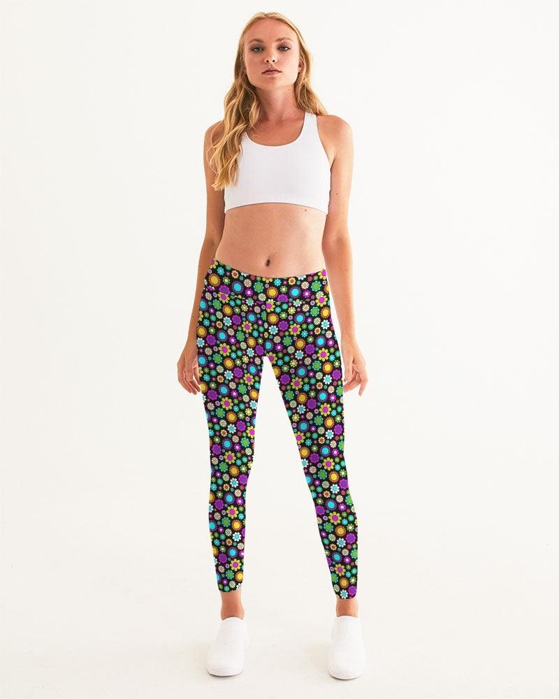 Women's Yoga Pants-Itsy Bitsy - Premium  from Elementologie - Just $44.95! Shop now at Elementologie