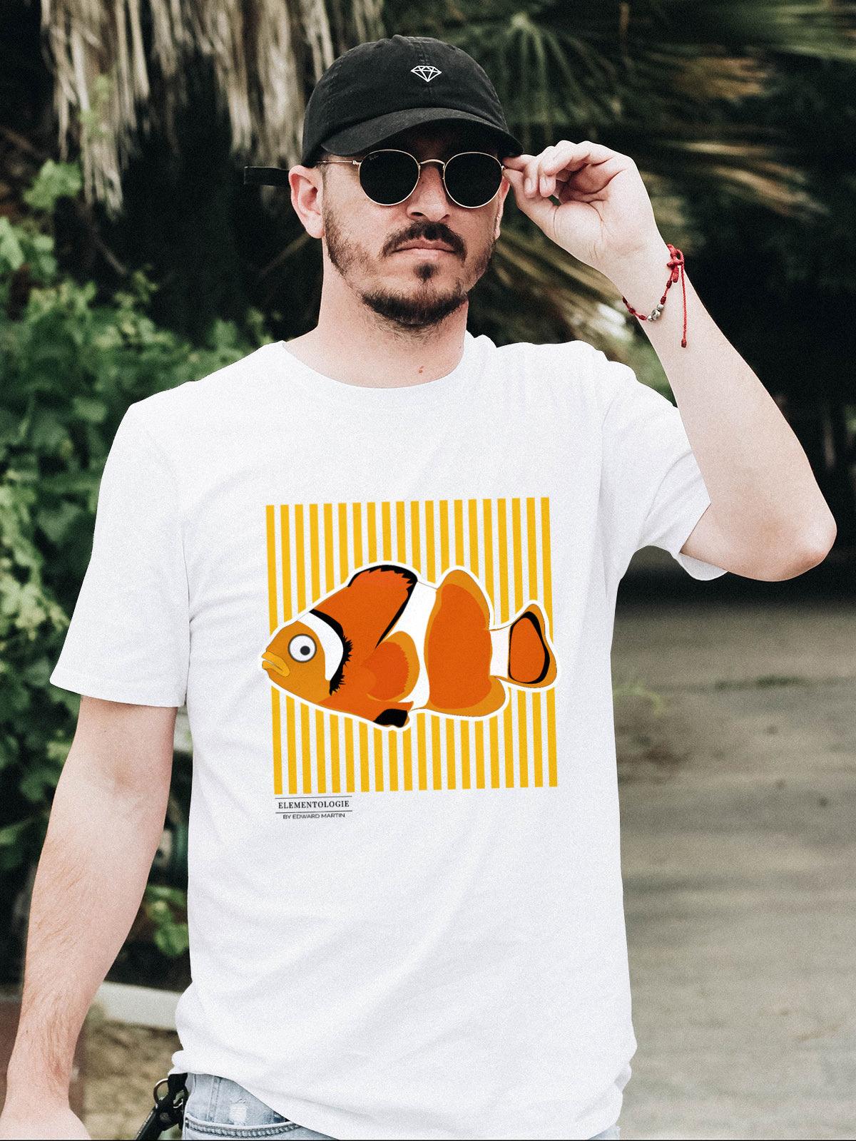 Men's Premium Short Sleeve Tee-Clown Fish - Elementologie