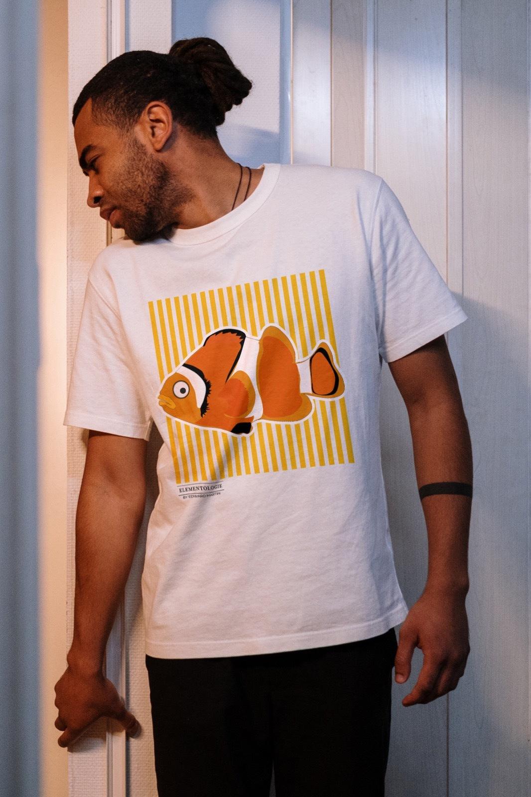 Men's Premium Short Sleeve Tee-Clown Fish - Premium  from Elementologie - Just $28.99! Shop now at Elementologie