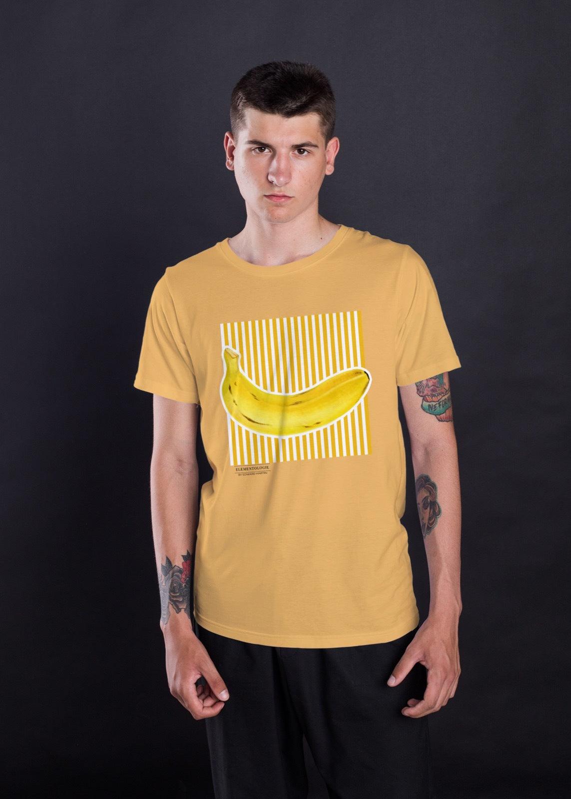 Max Heavyweight Short Sleeve Sleeve-Banana - Elementologie