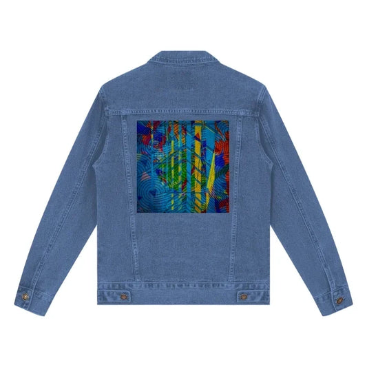 Streetwear Unisex Classic Denim Jacket by Elementologie - Premium  from Elementologie - Just $54.99! Shop now at Elementologie