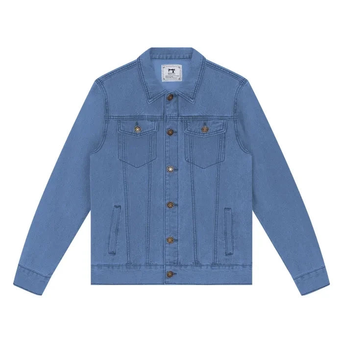 Streetwear Unisex Classic Denim Jacket by Elementologie - Premium  from Elementologie - Just $54.99! Shop now at Elementologie