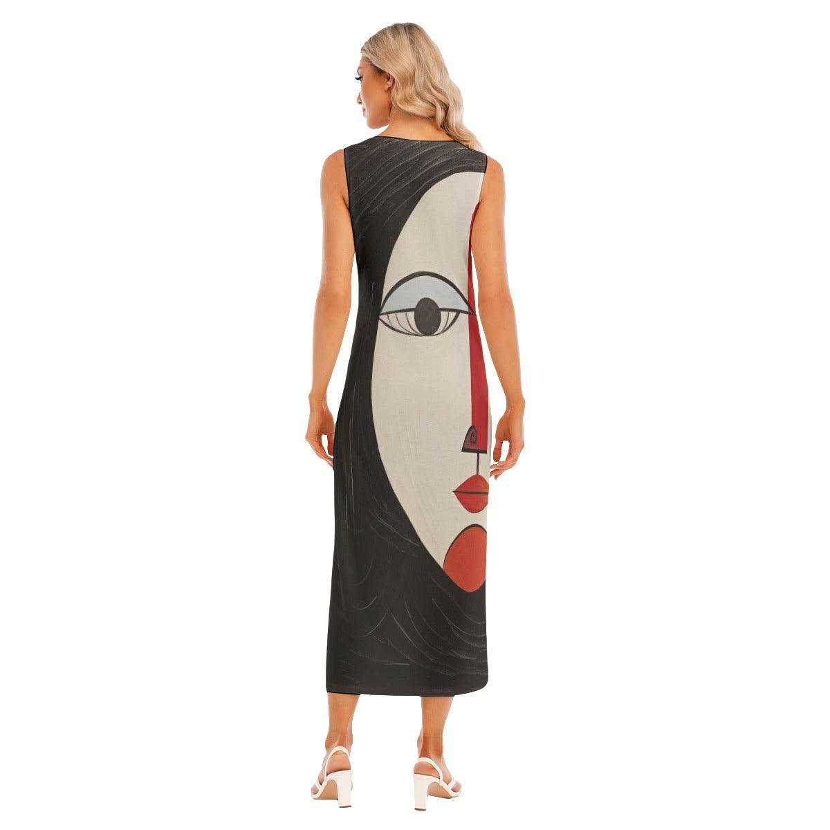 Women's Tank Top Long Dress by Elementologie - Premium  from Elementologie - Just $32.99! Shop now at Elementologie