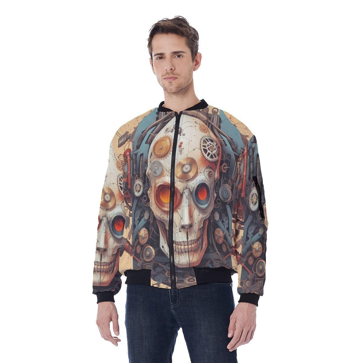 Men's Bomber Jacket-Axton - Premium  from Elementologie - Just $68.99! Shop now at Elementologie