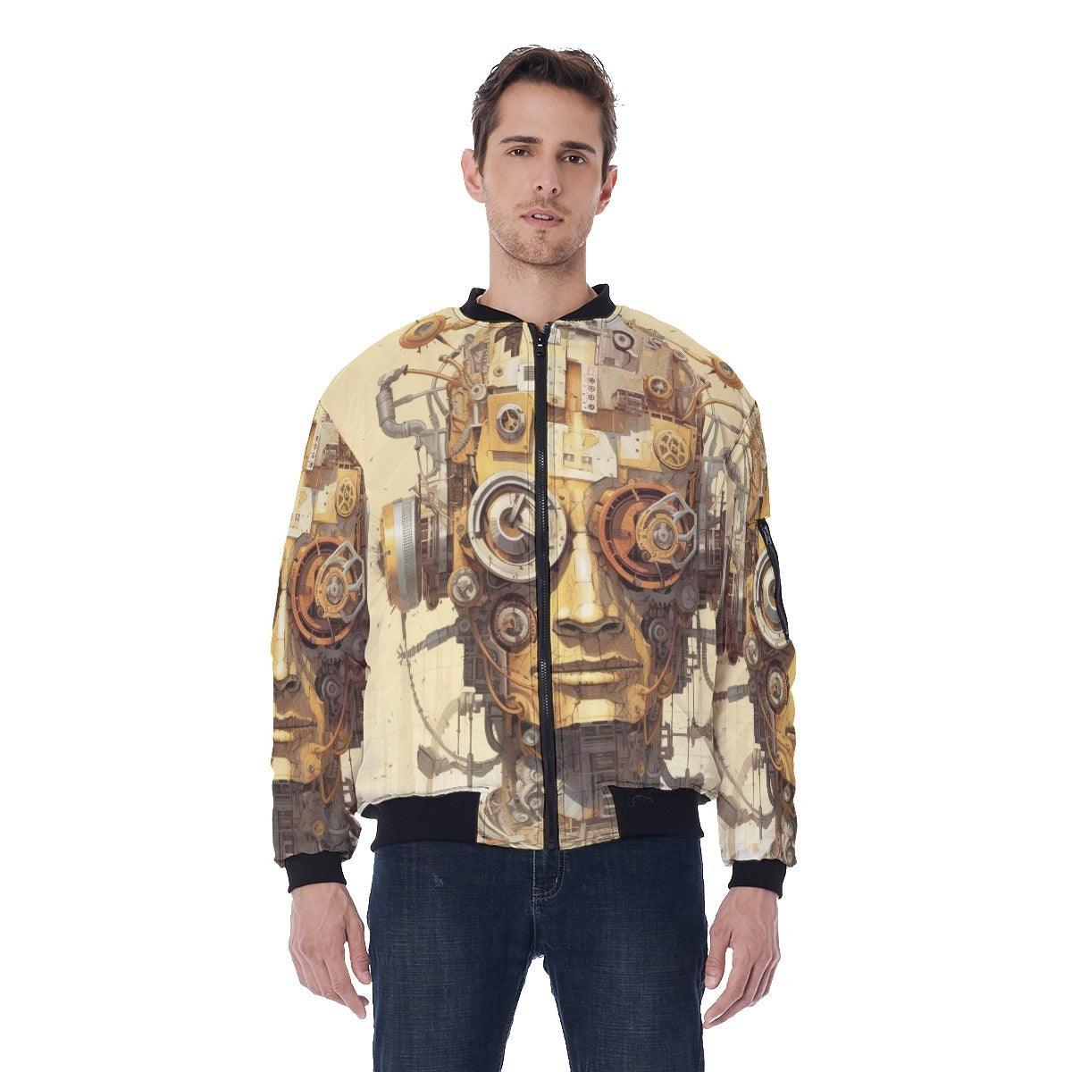 Men's Bomber Jacket-Maxson - Premium  from Elementologie - Just $68.99! Shop now at Elementologie