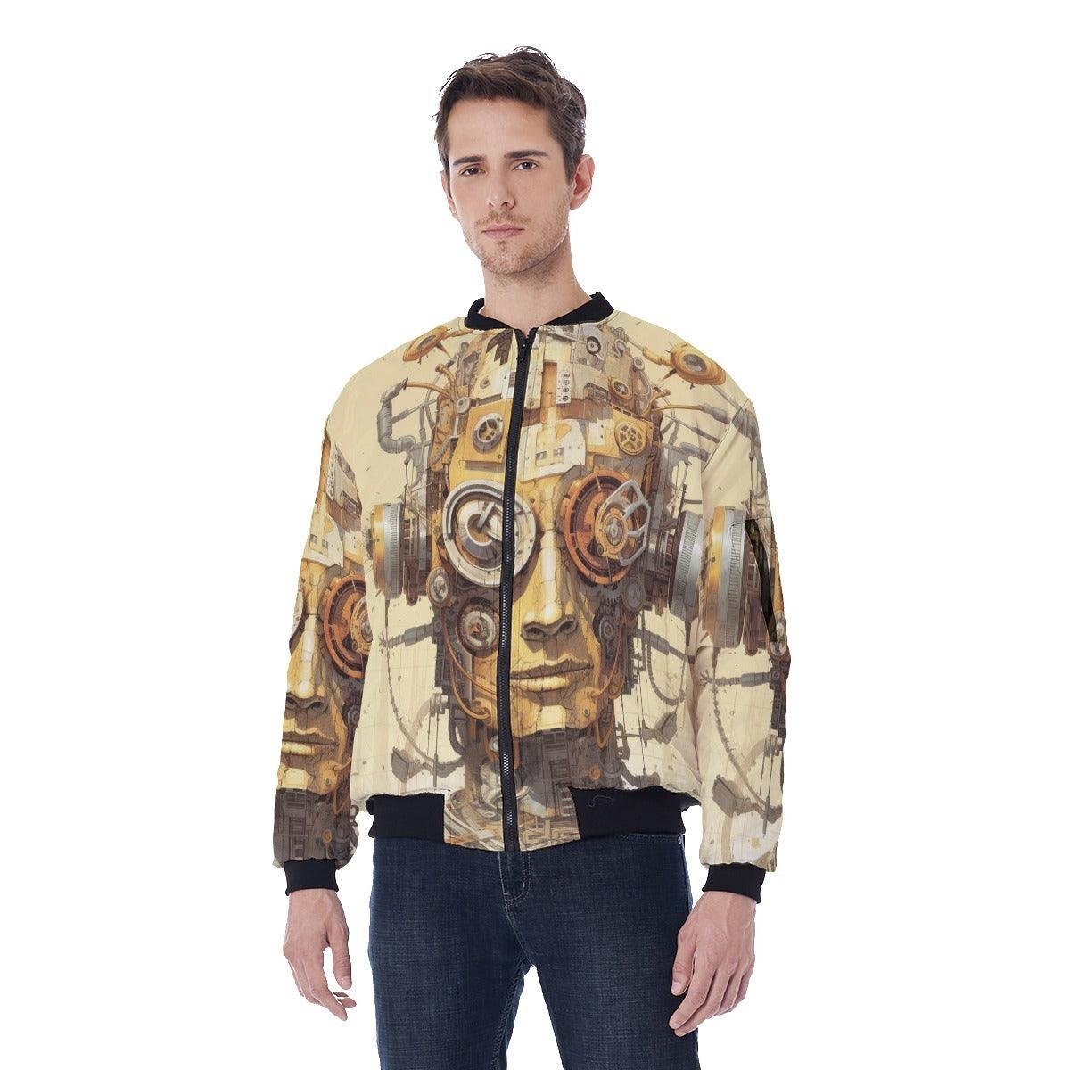 Men's Bomber Jacket-Maxson - Premium  from Elementologie - Just $68.99! Shop now at Elementologie