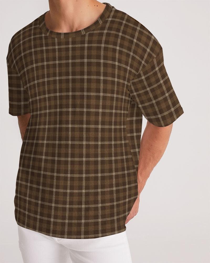 Men's Premium Heavyweight Tee-Brown Herringbone - Premium  from Elementologie - Just $39.99! Shop now at Elementologie