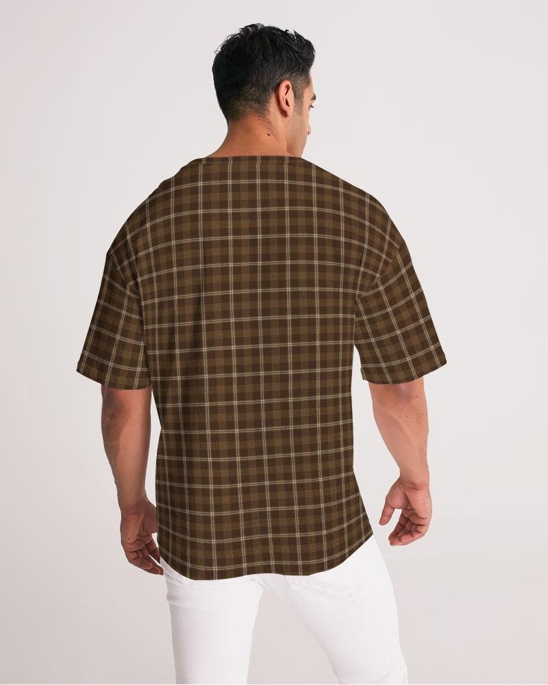 Men's Premium Heavyweight Tee-Brown Herringbone - Premium  from Elementologie - Just $39.99! Shop now at Elementologie