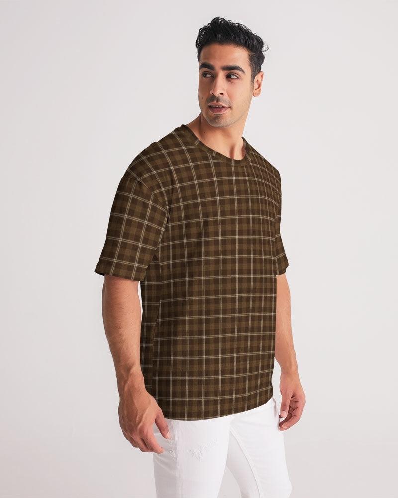 Men's Premium Heavyweight Tee-Brown Herringbone - Premium  from Elementologie - Just $39.99! Shop now at Elementologie