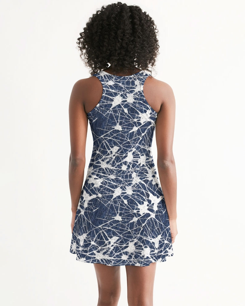 edgy Women's Racerback Dress - Premium Dresses from Elementologie - Just $41.01! Shop now at Elementologie