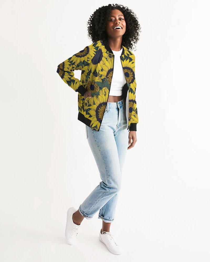 Sunflowers Women's Bomber Jacket