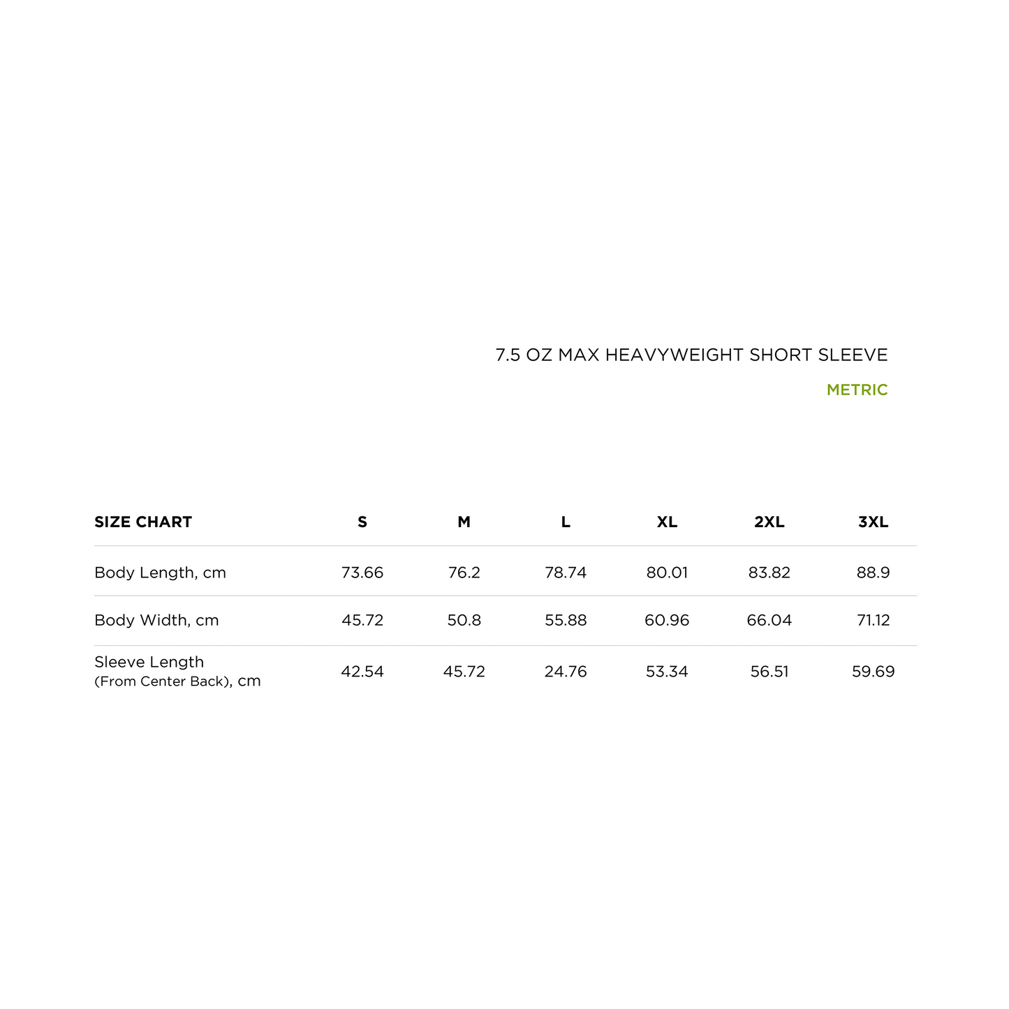 size_chart_metric