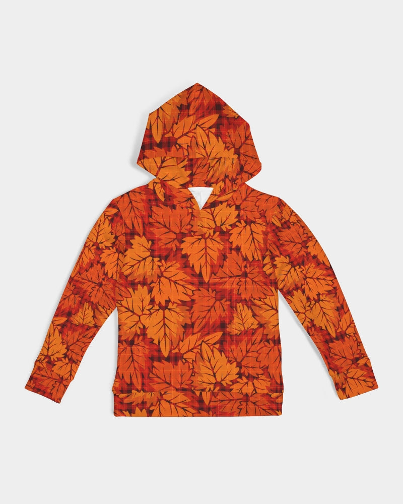 Brilliant Fall Plaid Kids Hoodie