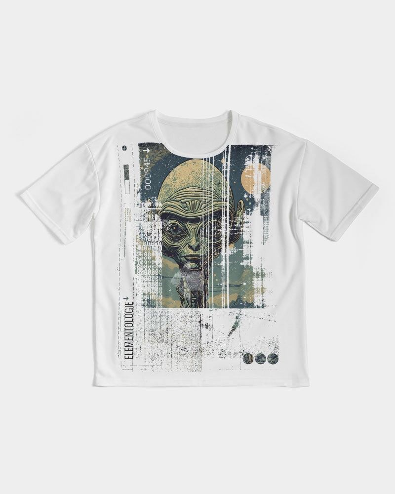 Elementologie Oversized Men's Tee - Alien 311 Design