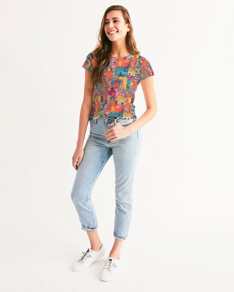 Women's Tee-Boho Tiedye