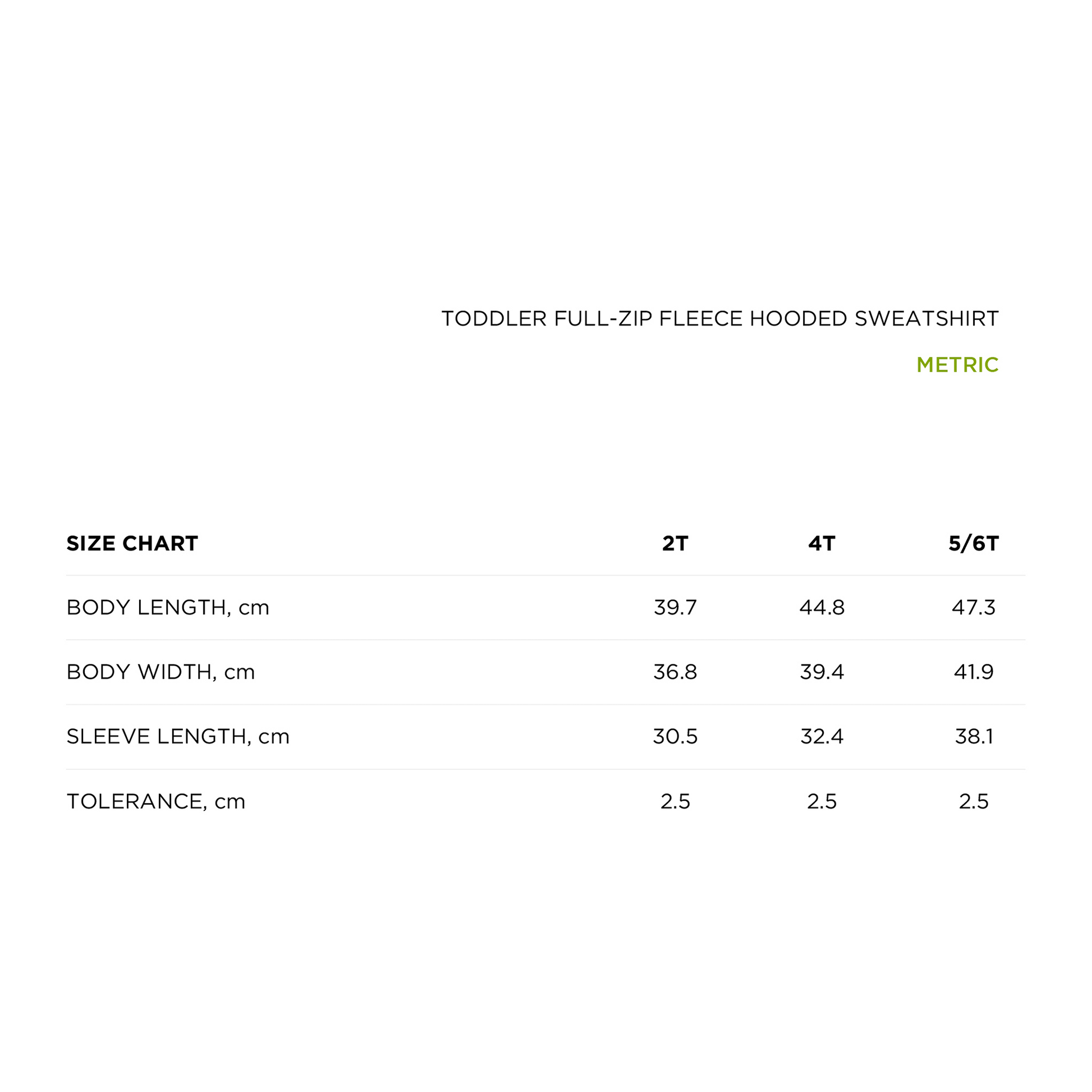 size_chart_metric