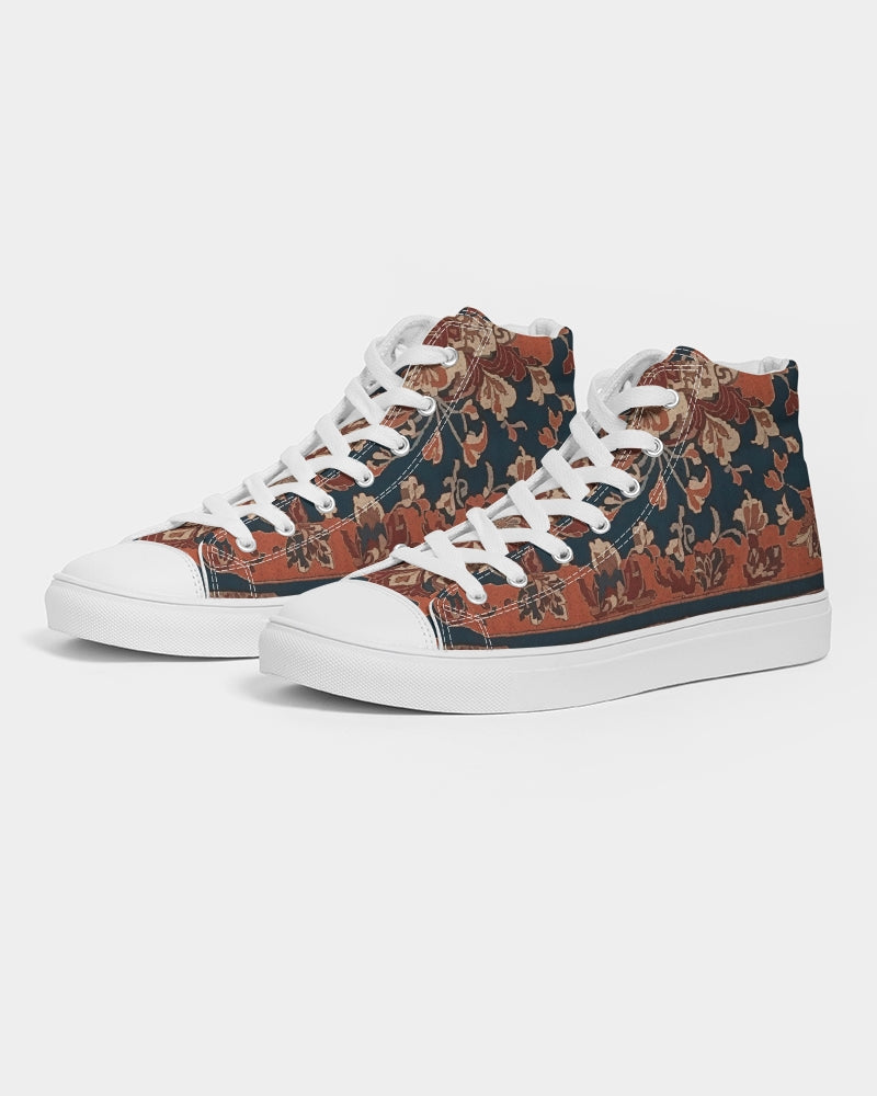 Men's Hightop Canvas Shoe-Persian Collection