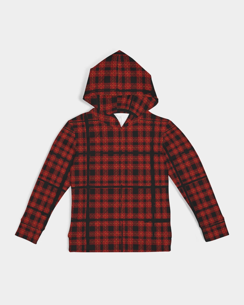 Kids Hoodie-Rad Plaid