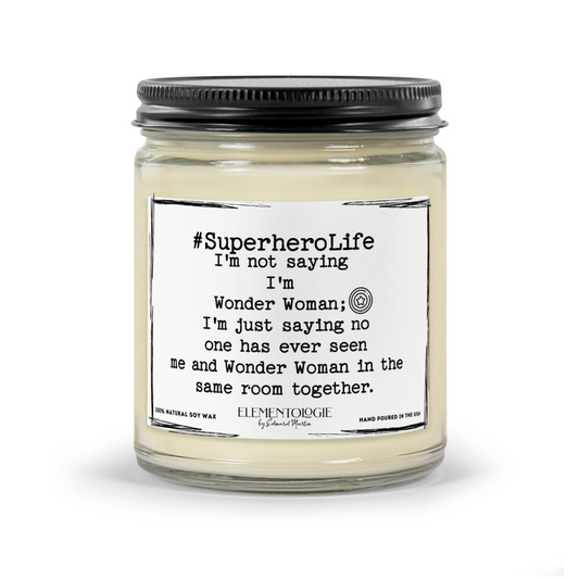 #SuperHero Life | Scented Candle - Premium Candle from Candle Builders - Just $18.50! Shop now at Elementologie