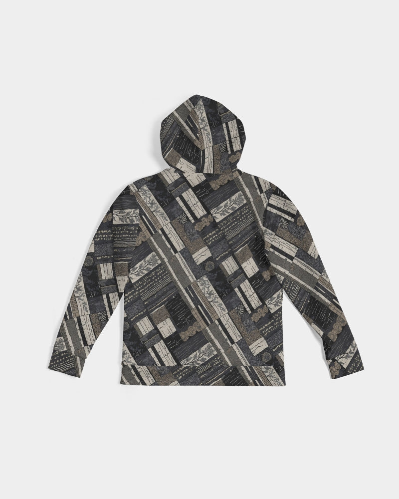 Men's Hoodie-Kantha Noir