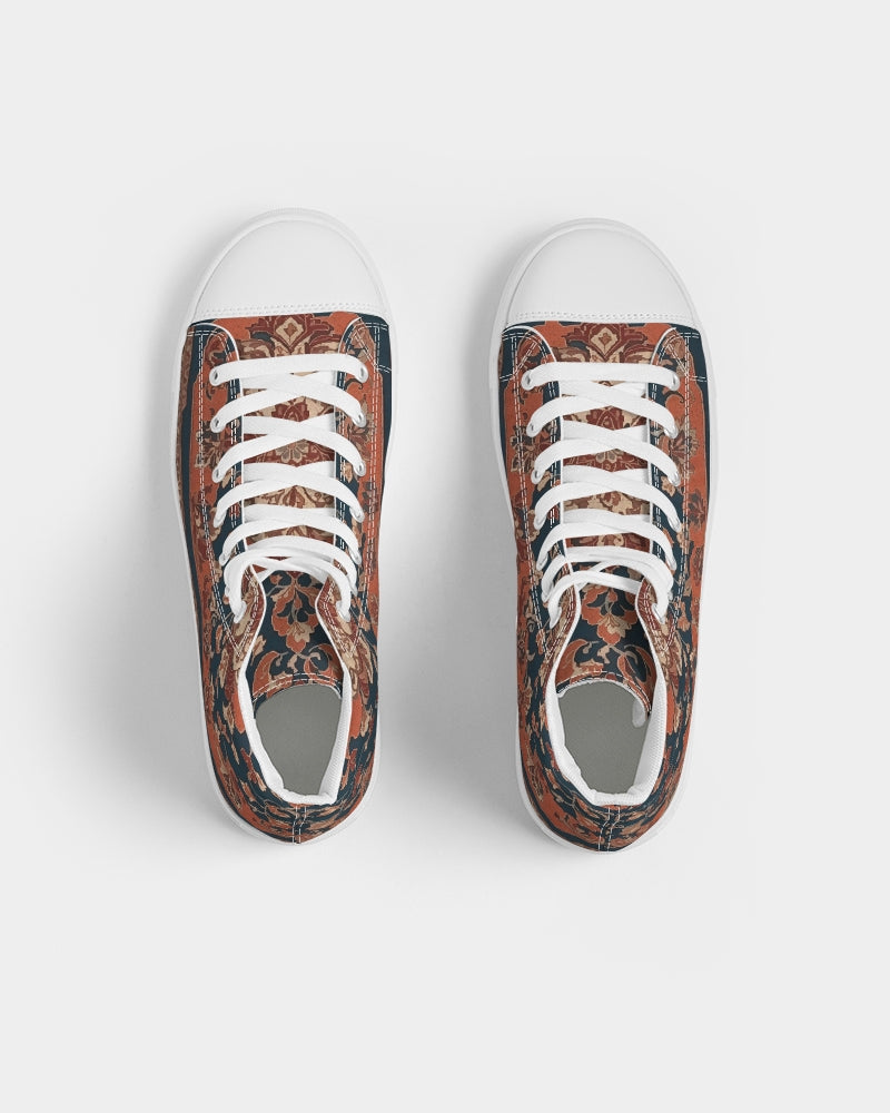 Men's Hightop Canvas Shoe-Persian Collection