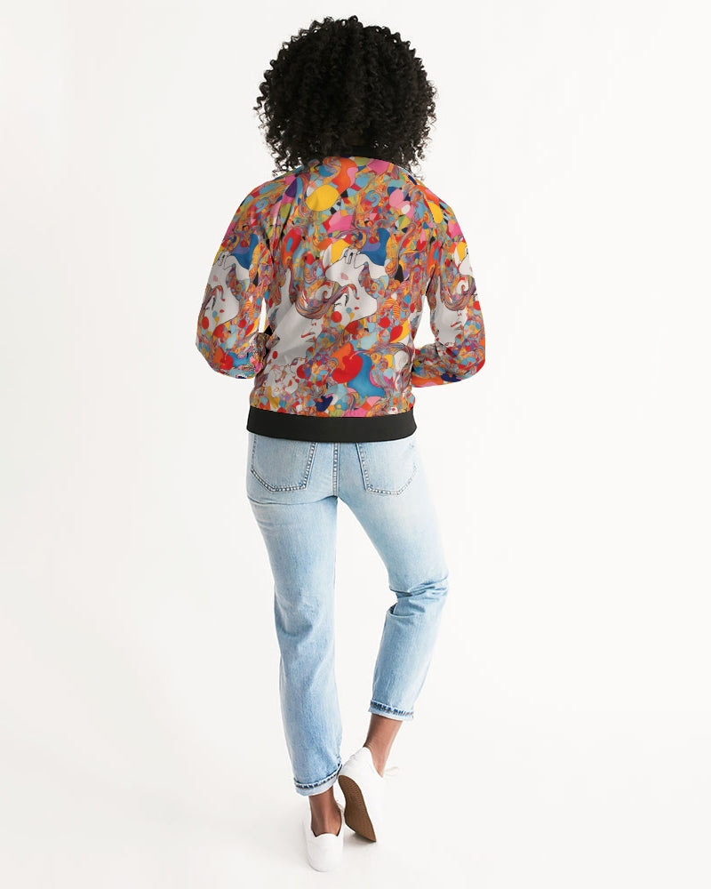 Women's Bomber Jacket - Premium Jackets from Elementologie - Just $59.08! Shop now at Elementologie