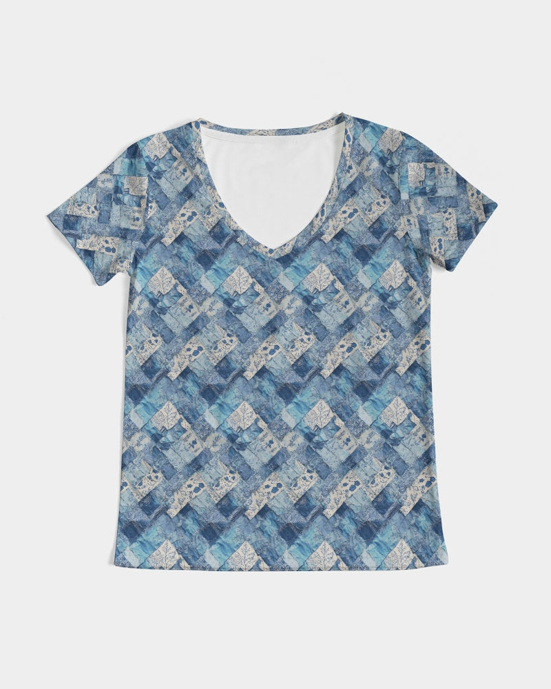 Women's V-Neck Tee-Boho Collection