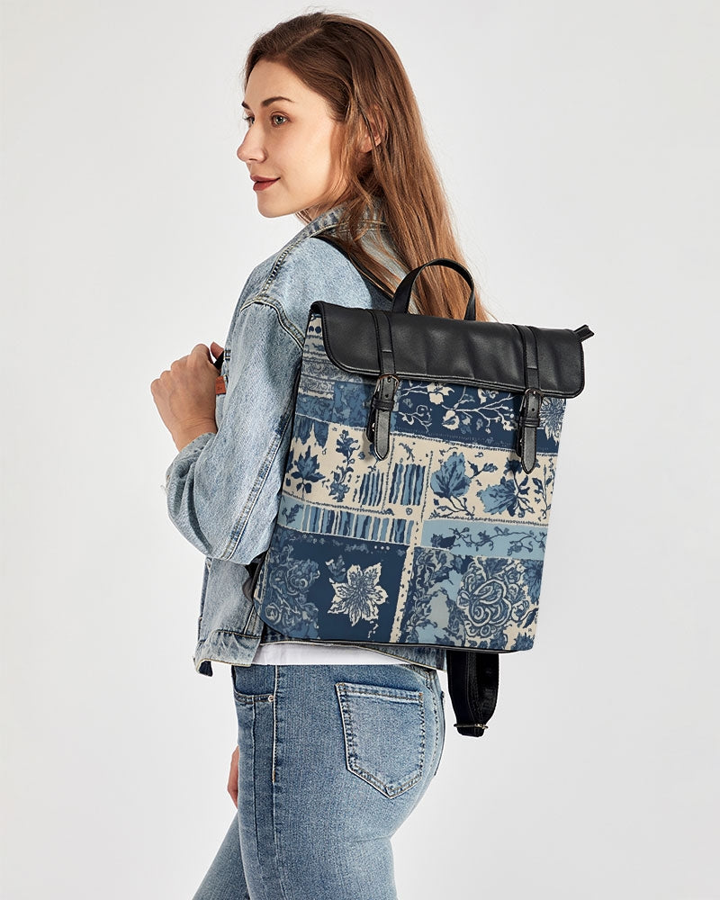 Versatile Boho Casual Flap Backpack