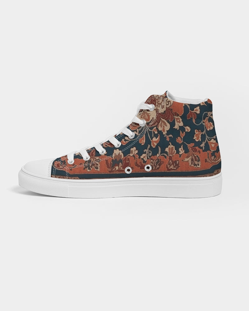 Men's Hightop Canvas Shoe-Persian Collection