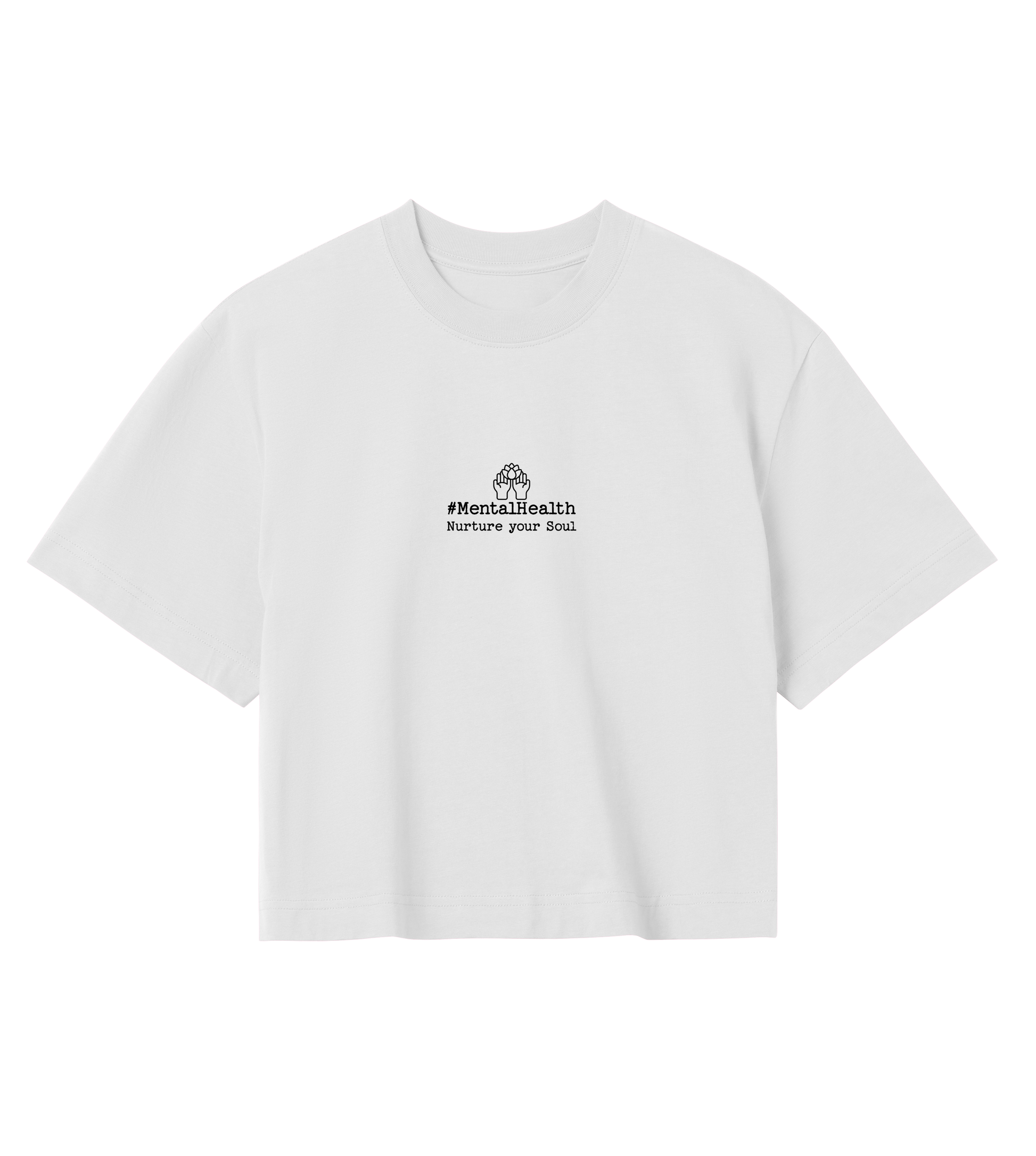 Elementologie Mental Health T-Shirts – Wear Your Mindfulness 💚👕-- - Premium crop_top from Creator Studio - Just $24.99! Shop now at Elementologie