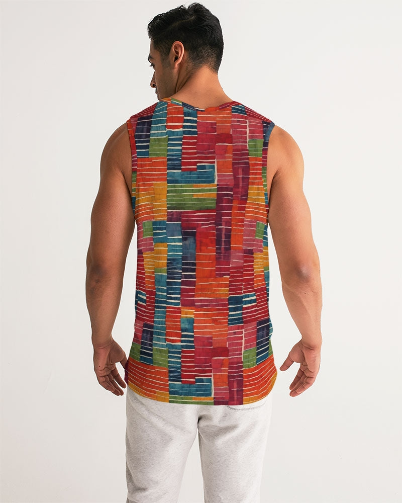 Men's Sports Tank-Kantha Collection