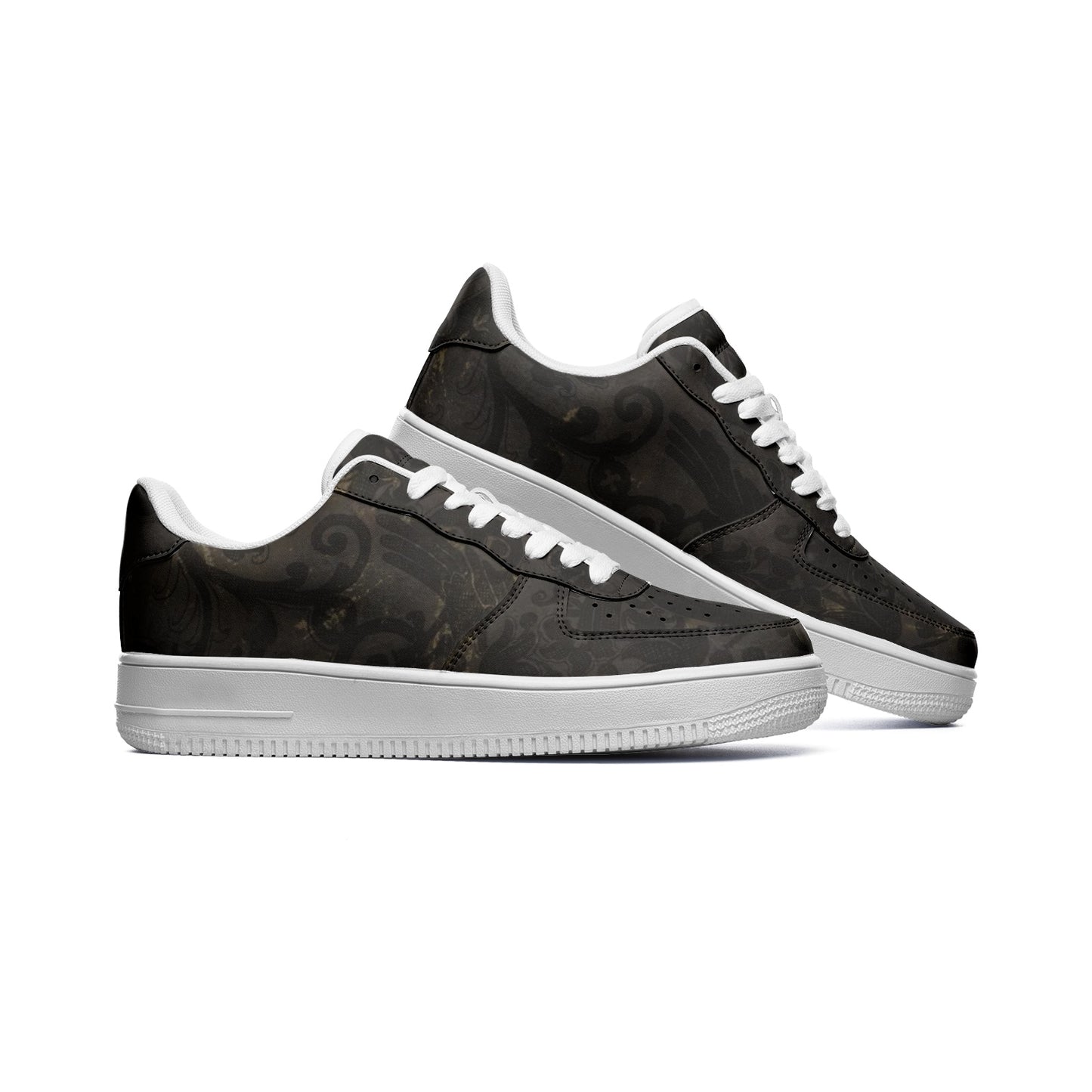 Unisex Low Top Vegan Leather Sneakers