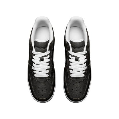 Unisex Low Top Vegan Leather Sneakers