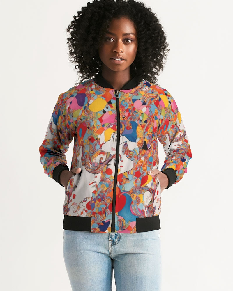 Women's Bomber Jacket - Premium Jackets from Elementologie - Just $59.08! Shop now at Elementologie